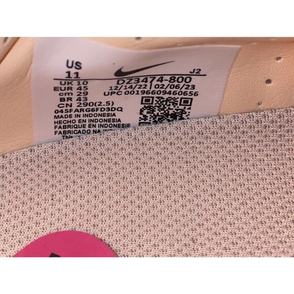 Nike Zoom Mercurial Vapor 15 Academy FG/MG Guava / Black DZ3474-800‎ Men Size 11 - Picture 13 of 13